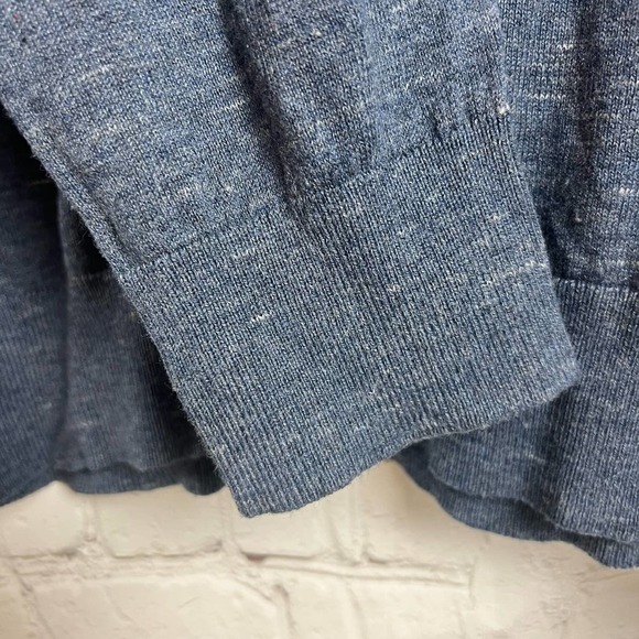 ROWM Mens Dillards Crew Neck Sweater Heather Blue Grey XXL NWT - Picture 9 of 10